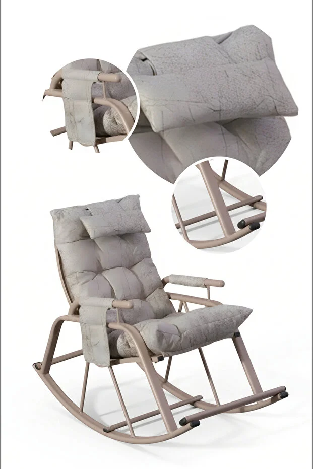 Sallanan Sandalye, Minderli Baba Koltuğu, Metal Tv Koltuğu, Dinlenme Koltuğu, Emzirme Koltuğu